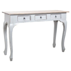 Console 120cm en bois avec tiroirs