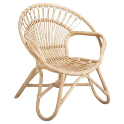 Aubry Gaspard - Fauteuil en rotin naturel Tengah