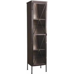 Aubry Gaspard - Vitrine 1 porte en métal