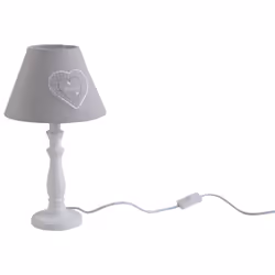 Aubry Gaspard NLA 2120, Bois, Bois, Chambre à coucher, E27, 1 ampoule(s), Ambiance