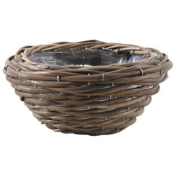 Jardinière - AUBRY GASPARD - Ronde - Poelet gris - Diamètre 38 cm - Écologique et durable