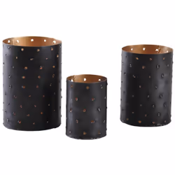 Aubry Gaspard DBO 283 S set of 3, Métal, Or