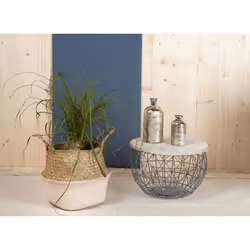 Vase flacon en verre antique Indu Grand