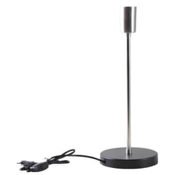 Aubry Gaspard - Pied de lampe métal argenté