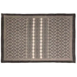 Tapis ethnique en coton