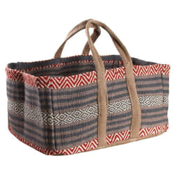 Aubry Gaspard - Sac à bûches en toile de jute épaisse Pampa