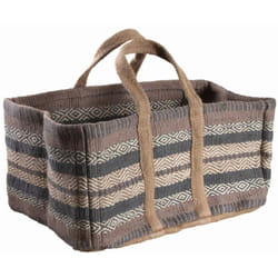 Aubry Gaspard - Sac à bûches en toile de jute épaisse Pampa