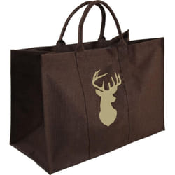 Sac à bûches en jute