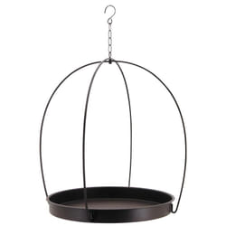 Aubry Gaspard - Suspension en métal laqué marron mat