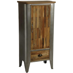 Armoire en bois et métal Alizé