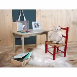 Aubry Gaspard - Boite carrée en bois Ours