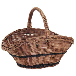 Panier design osier buff