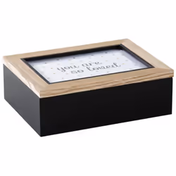 Aubry Gaspard VCP 1220 V, Verre, Bois, Bois, Rectangulaire, 205 mm, 70 mm, 160 mm