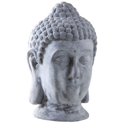 Tête de Bouddha fibre de ciment