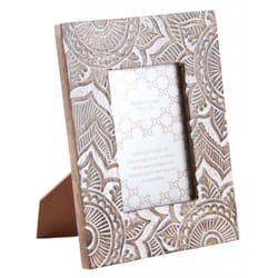 Cadre photo en manguier Mandala Pour photo 13 x 18 cm