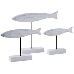 Aubry Gaspard DAN 287 S set of 3 statue et figurine décorative Blanc