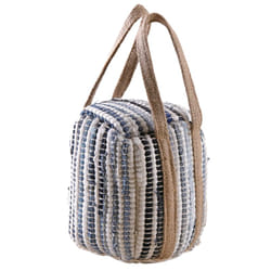 Aubry Gaspard - Cale porte en jute indie Bleu - Bleu