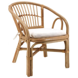 Aubry Gaspard - Fauteuil enfant en rotin Teo - Naturel