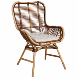 Aspect Matériau principal Rotin croco Matériaux secondaires Tissu 100% coton garni flocons mousse polyether (coussin) Dimensi ...