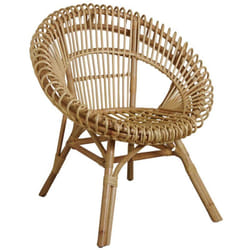 Fauteuil soleil en rotin