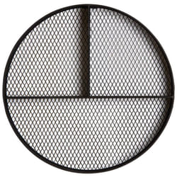 Etagère ronde murale fond grillagé