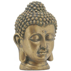 Aubry Gaspard - Tête de Bouddha doré antique - Doré