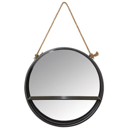 Aubry Gaspard - Miroir étagère rond à suspendre