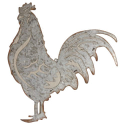 Aubry Gaspard - Coq mural en métal galvanisé