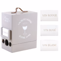 Aubry Gaspard VBO 2000, Boîte de rangement, Carré, Bois, Monochromatique, Intérieure, 195 mm