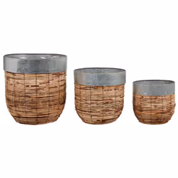 Aubry Gaspard JCP 408 S set of 3, Pot, 29,5 cm, 7 kg