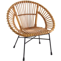 Fauteuil enfant soleil rotin