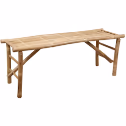 Banc pliant en bambou Phan Rang