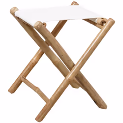 Aspect Coloris Naturel Blanc Matériau principal Bambou naturel Matériaux secondaires Coton Dimensions Hauteur (en cm) 42,00 L ...