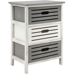 Commode en bois ajouré 3 tiroirs