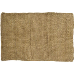 Tapis rectangulaire en jonc naturel