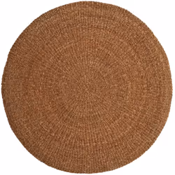 Aspect Matériau principal Jonc de mer Dimensions Diamètre (en cm) 180,00 Autres caractéristiques Poids (en kg) 7 Tapis rond e ...