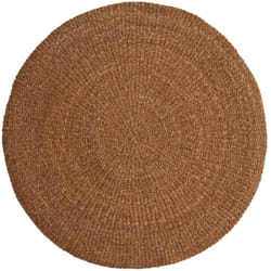 Aubry Gaspard - Tapis rond en jonc de mer naturel Siz Diamètre 180cm