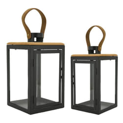 Aubry Gaspard DBO 388 SV set of 2 lanterne