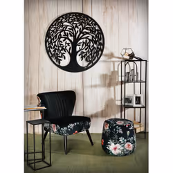 Aubry Gaspard - Sellettes en métal noir (Lot de 3) - Noir
