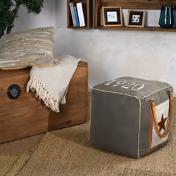 Aubry Gaspard - Coffre en pin et métal Rectangle