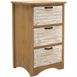 Aspect Matériau principal Bois naturel Matériaux secondaires Bois cérusé Dimensions Hauteur (en cm) 81,00 Longueur (en cm) 50 ...