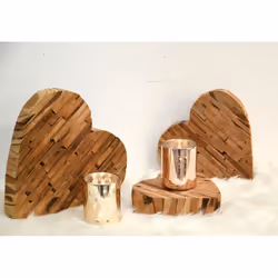 Aubry Gaspard DMA 166 S set of 3 statue et figurine décorative Bois