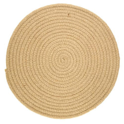 Set de table rond en jute naturelle (Lot de 6)