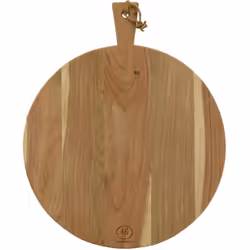 Aubry Gaspard - Planche à découper ronde en acacia naturel Rond