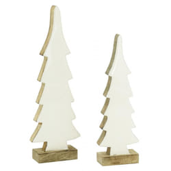 Aubry Gaspard - Sapins en manguier laqué blanc