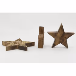 Aubry Gaspard DMA 167 S set of 3 statue et figurine décorative Bois