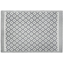 Aubry Gaspard - Tapis d'extérieur en polypropylène 120 x 180 cm Maya - Gris