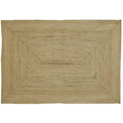Tapis en jute naturelle tressée 230 x 160 cm
