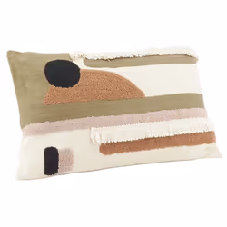 Aspect Coloris Écru Rose Vert Noir Marron Finitions Garni 100% Polyester Matériau principal Coton Dimensions Hauteur (en cm)  ...