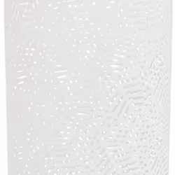 Aubry Gaspard - Porte-parapluies en métal feuilles - Blanc